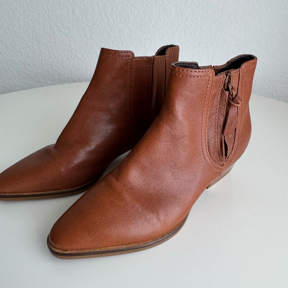 Cole Haan Brown Leather Boots